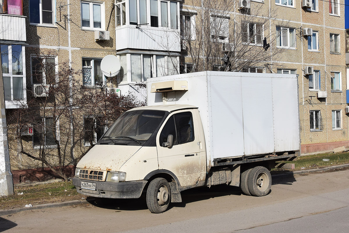 Волгоградская область, № К 263 НН 34 — ГАЗ-3302 ГАЗель '94-03