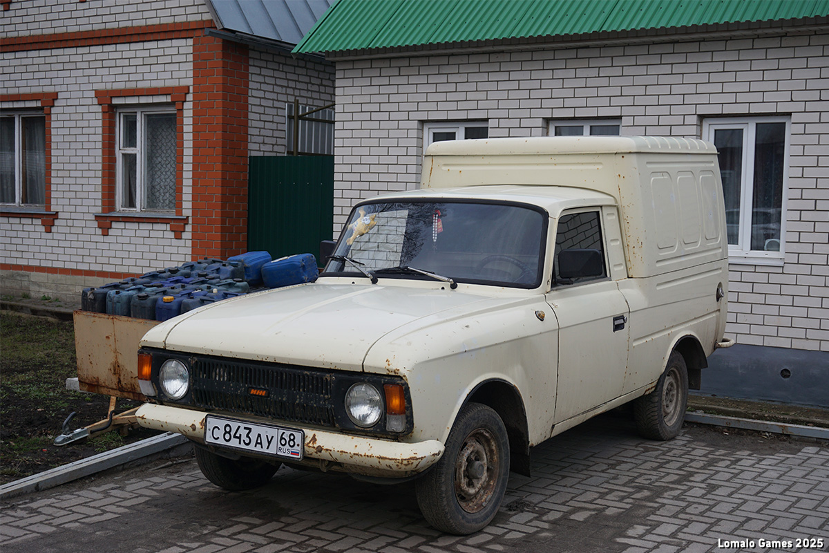 Тамбовская область, № С 843 АУ 68 — Иж-2715-01 '82-01