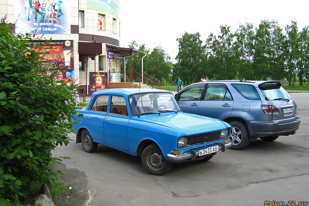 Алтайский край, № Ж 3433 АБ — Москвич-2140 '76-88