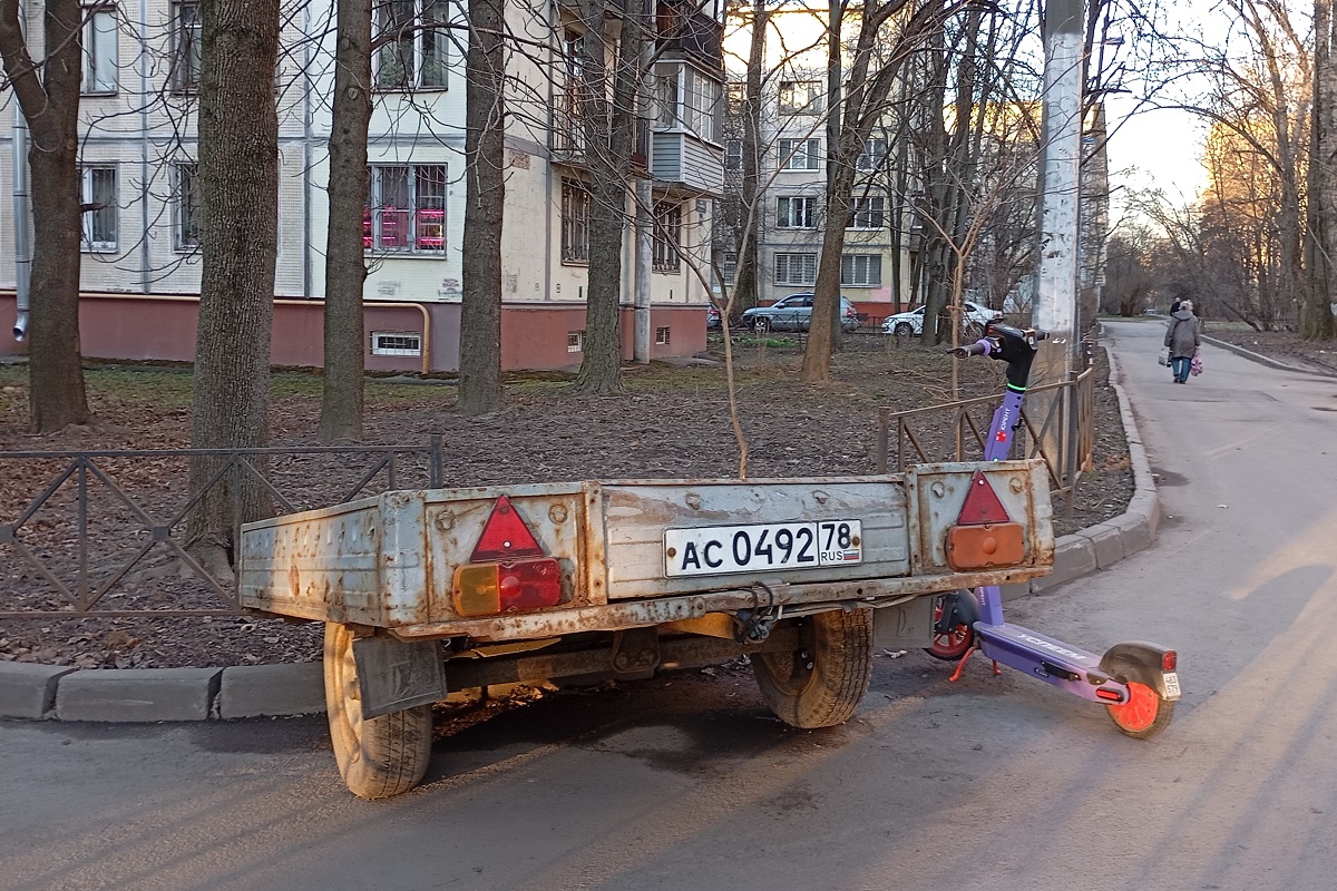 Санкт-Петербург, № АС 0492 78 —  Модель неизвестна