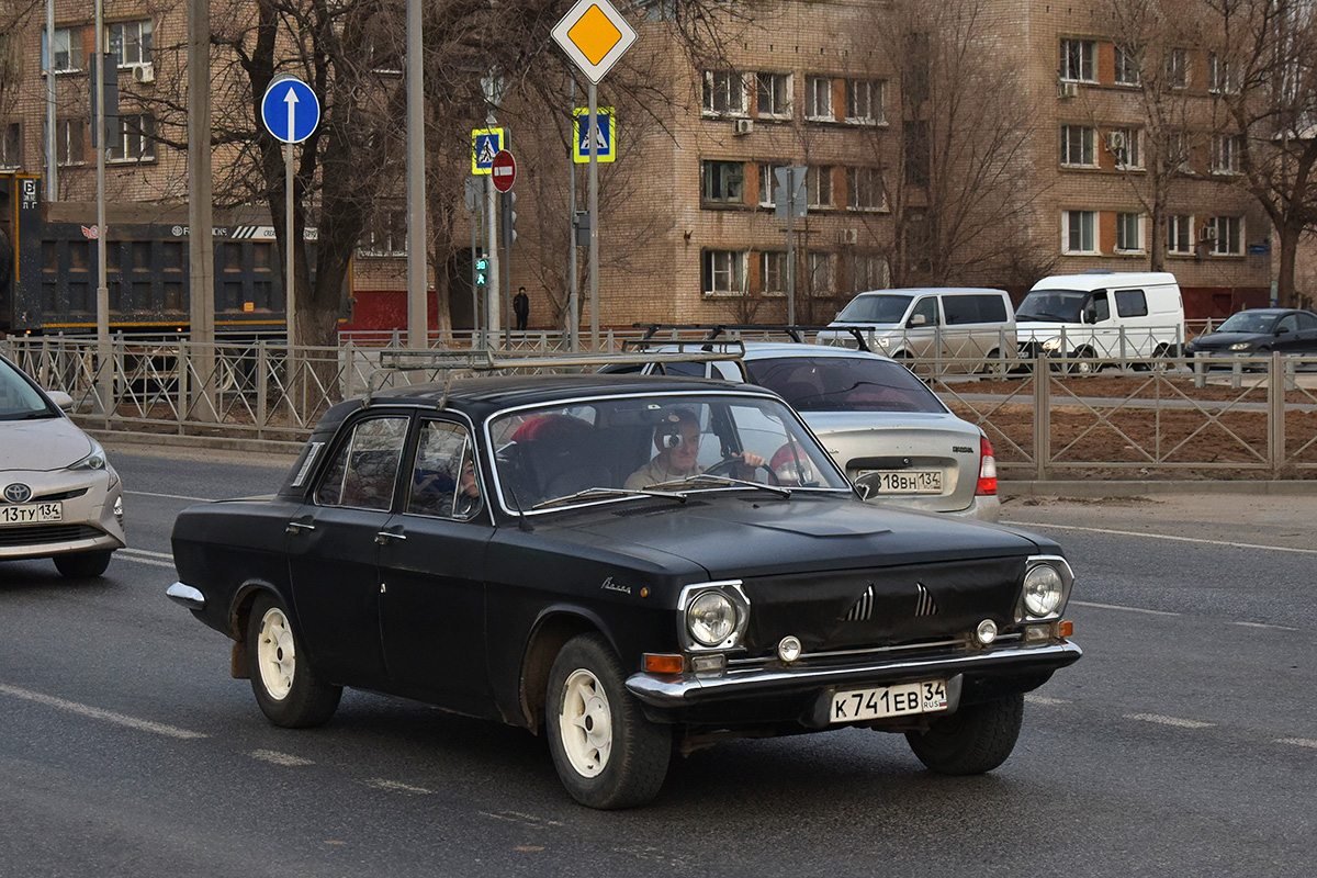 Волгоградская область, № К 741 ЕВ 34 — ГАЗ-24 Волга '68-86