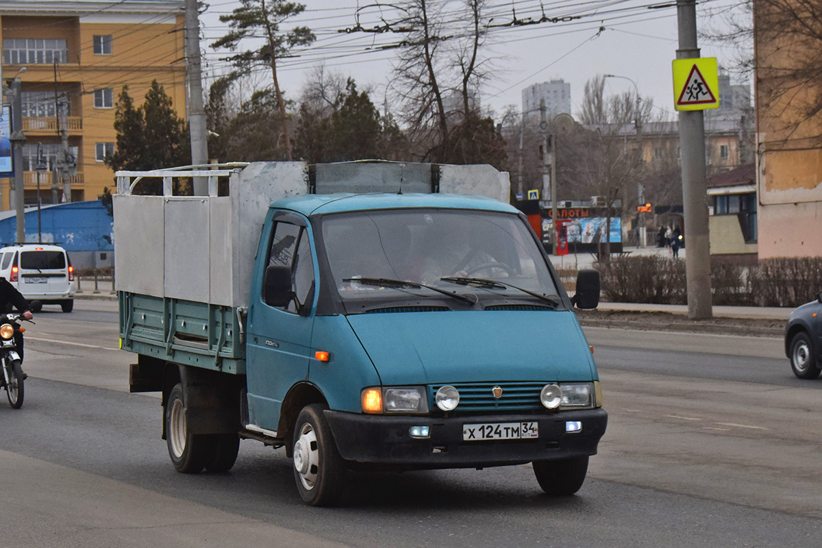Волгоградская область, № Х 124 ТМ 34 — ГАЗ-33021 ГАЗель '94-03