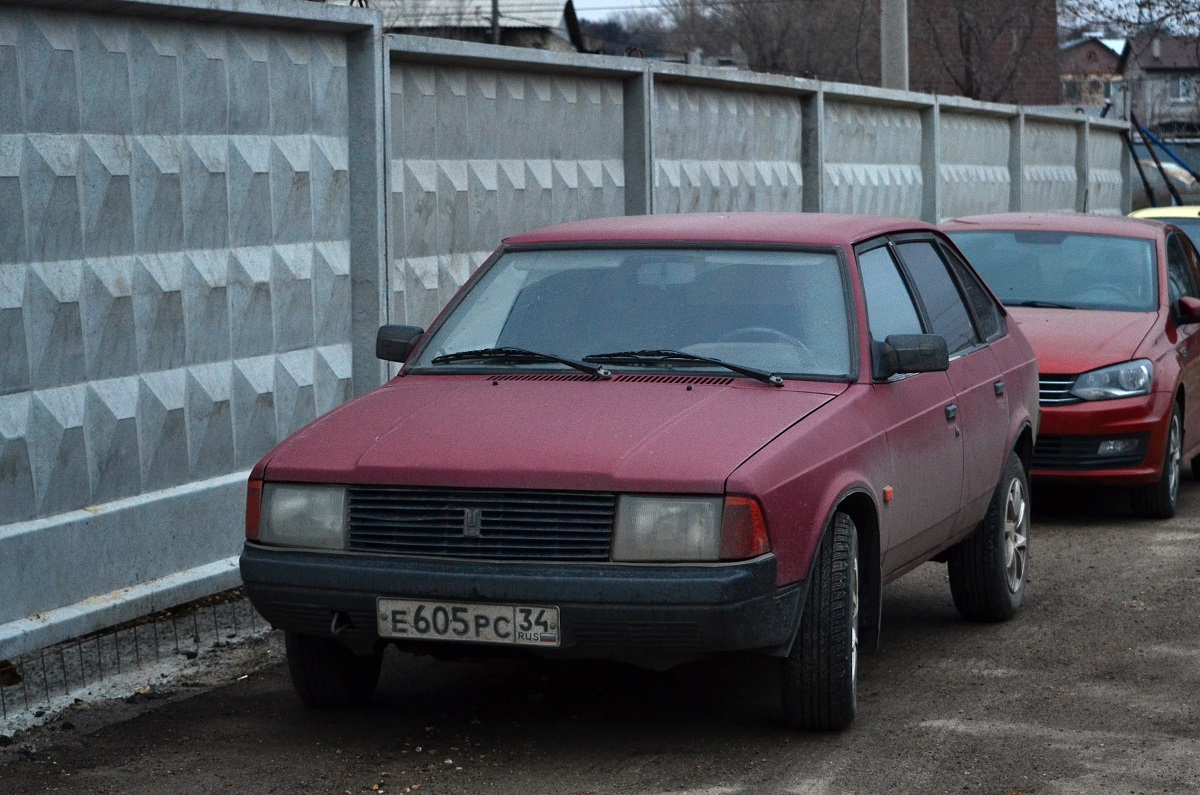 Волгоградская область, № Е 605 РС 34 — Москвич-2141 '86-98