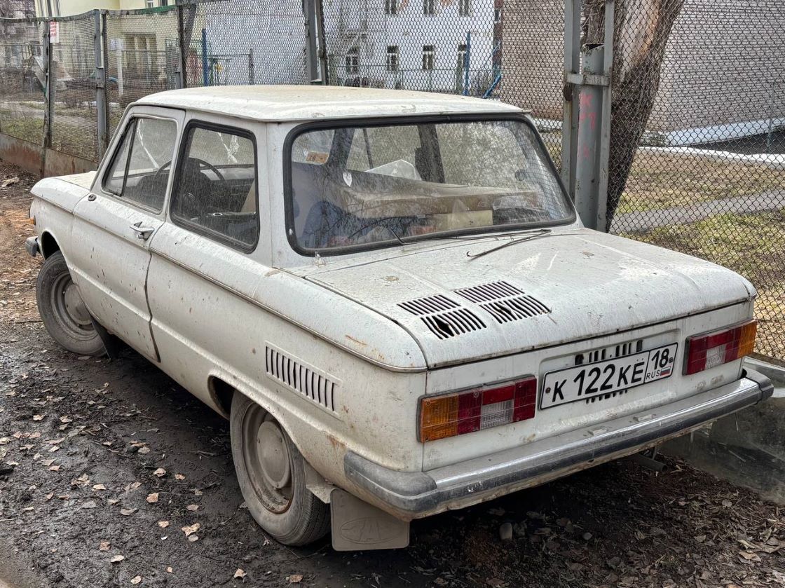 Удмуртия, № К 122 КЕ 18 — ЗАЗ-968М Запорожец '79-94