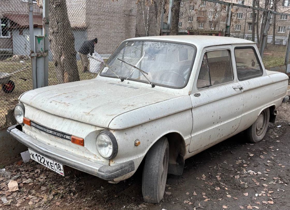 Удмуртия, № К 122 КЕ 18 — ЗАЗ-968М Запорожец '79-94
