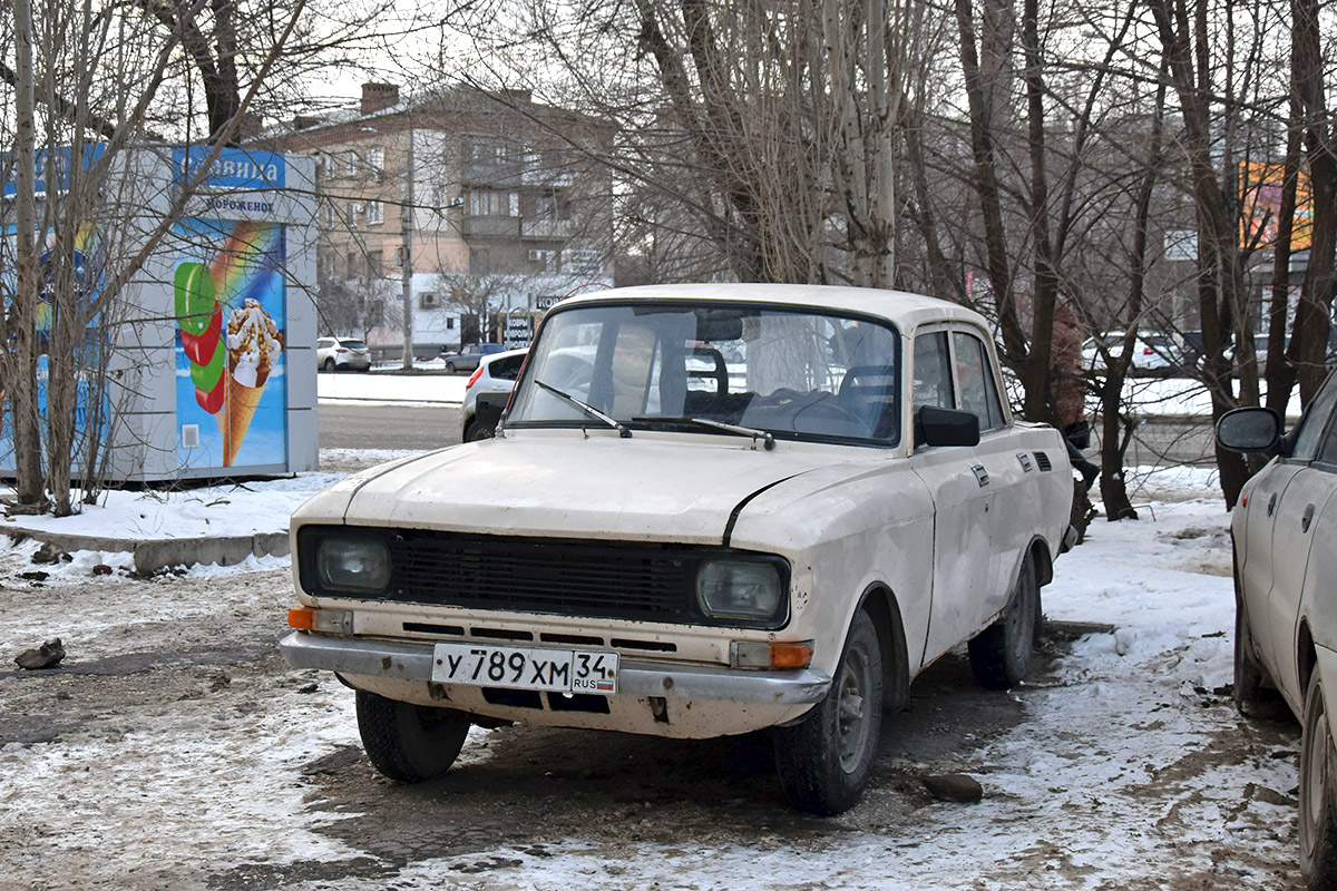 Волгоградская область, № У 789 ХМ 34 — Москвич-21406 '78-87