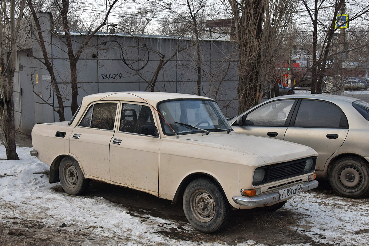 Волгоградская область, № У 789 ХМ 34 — Москвич-21406 '78-87