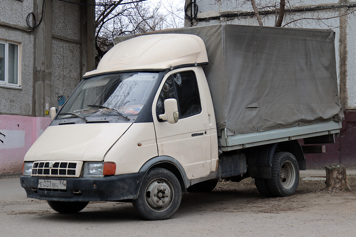 Волгоградская область, № Е 037 ВН 34 — ГАЗ-33021 ГАЗель '94-03