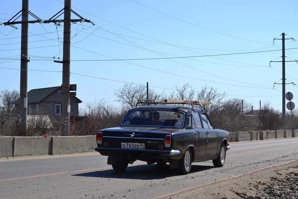Волгоградская область, № К 741 ЕВ 34 — ГАЗ-24 Волга '68-86