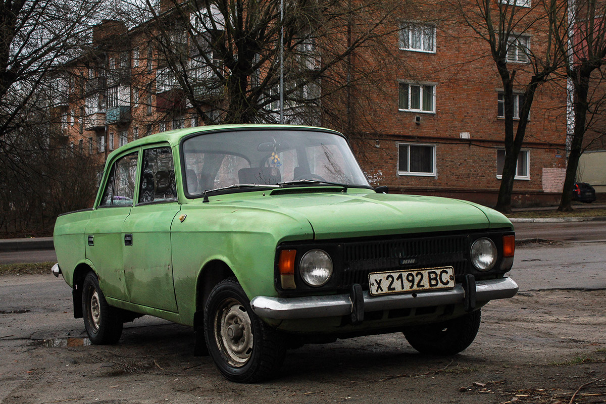 Сумская область, № Х 2192 ВС — Москвич-412ИЭ-028 (Иж) '82-01
