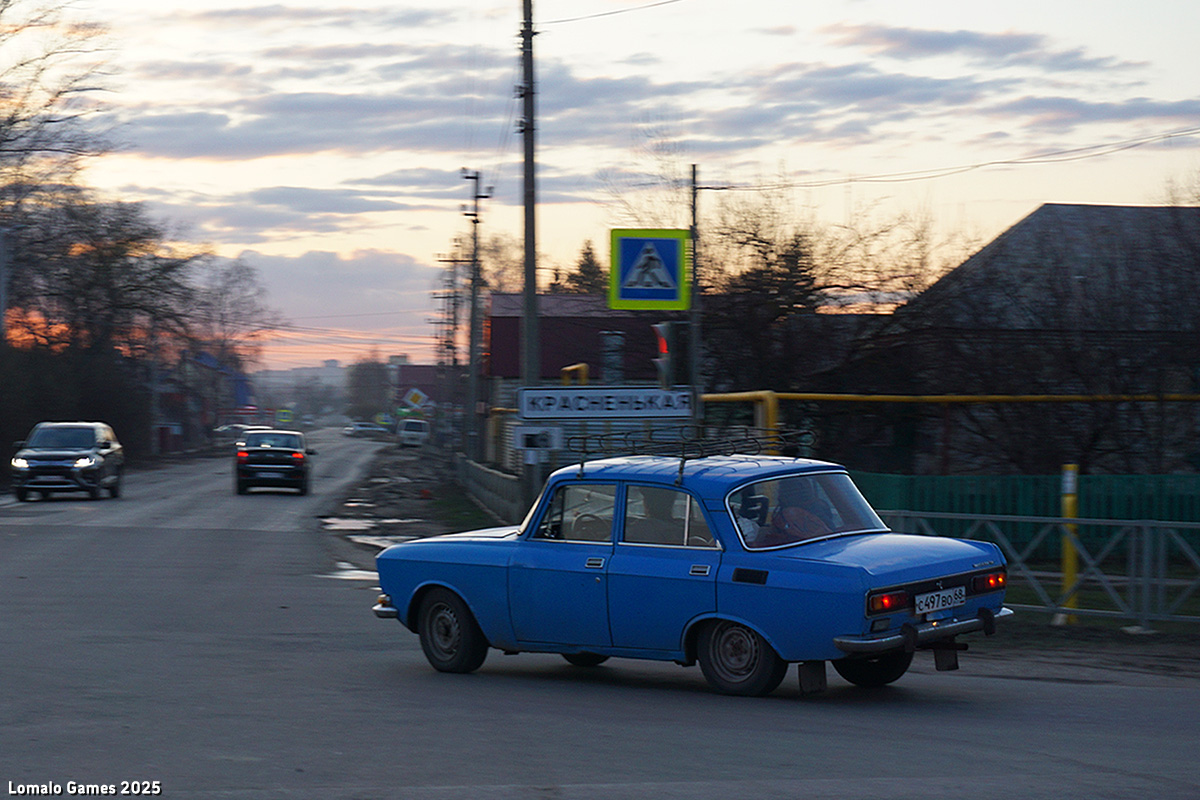 Тамбовская область, № С 497 ВО 68 — Москвич-2140 '76-88