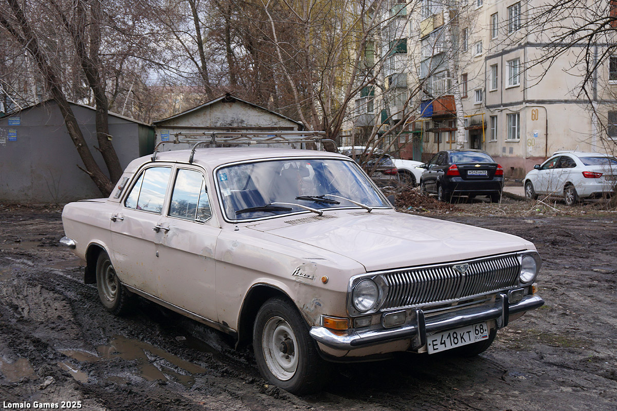 Тамбовская область, № Е 418 КТ 68 — ГАЗ-24 Волга '68-86