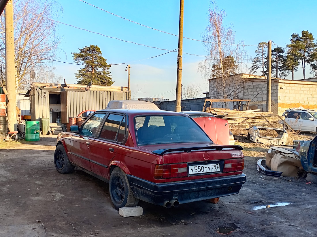 Москва, № У 550 ТУ 797 — BMW 3 Series (E30) '82-94
