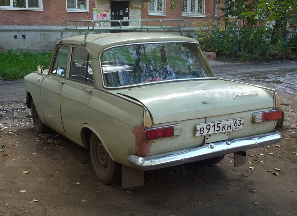 Самарская область, № В 915 КН 63 — Москвич-412ИЭ (Иж) '70-82