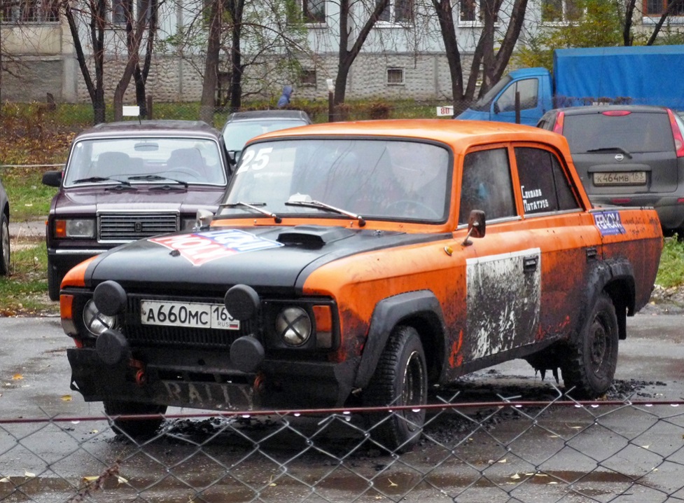 Самарская область, № А 660 МС 163 — Москвич-412ИЭ-028 (Иж) '82-01