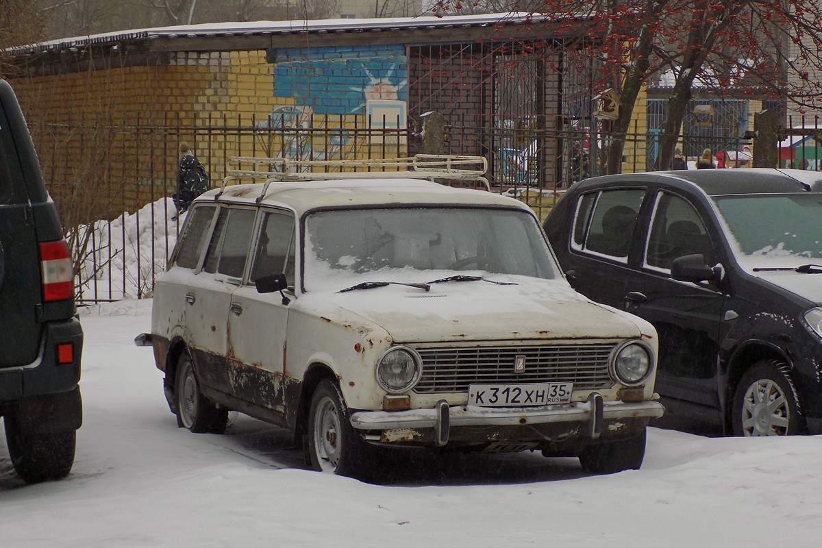 Вологодская область, № К 312 ХН 35 — ВАЗ-2102 Жигули '71-86