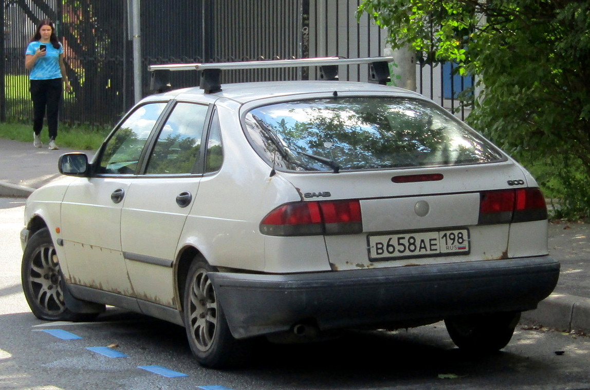 Санкт-Петербург, № В 658 АЕ 198 — Saab 900 '93-98