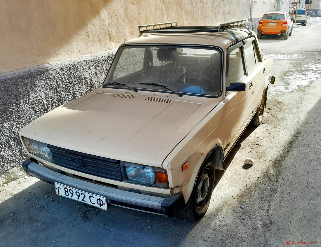 Свердловская область, № Г 8992 СФ — ВАЗ-2105 Жигули '80-91