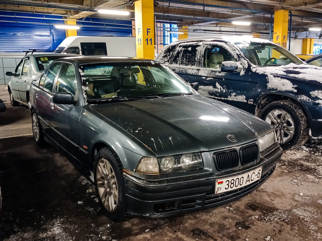 Могилёвская область, № 3800 AC-6 — BMW 3 Series (E36) '90-00