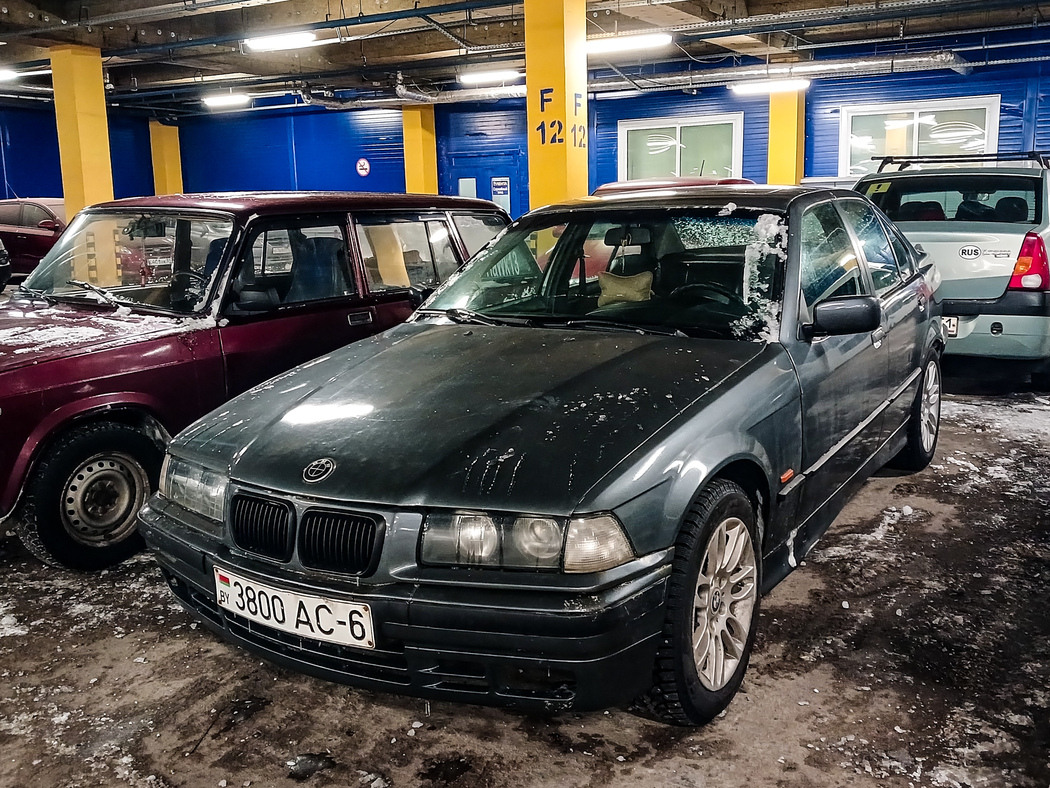 Могилёвская область, № 3800 AC-6 — BMW 3 Series (E36) '90-00