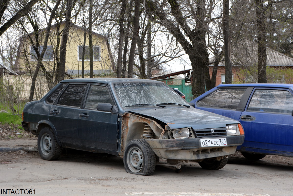 Ростовская область, № О 214 ЕС 761 — ВАЗ-21099 '90-04