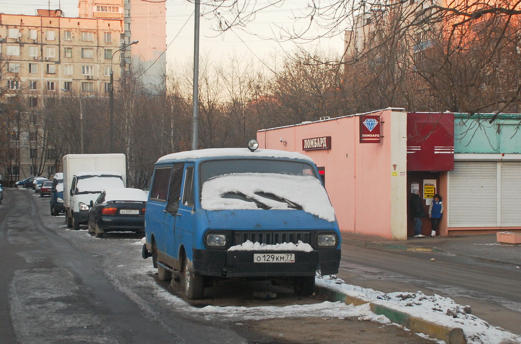 Москва, № О 129 КМ 77 — РАФ-22031 Латвия '76-87