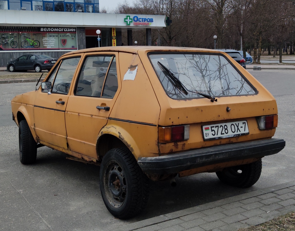Минск, № 5728 ОХ-7 — Volkswagen Golf (Typ 17) '74-88