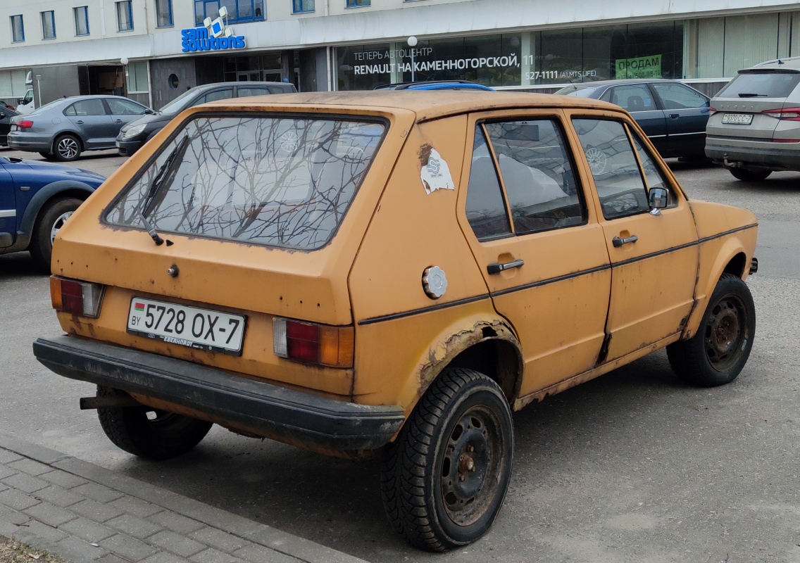 Минск, № 5728 ОХ-7 — Volkswagen Golf (Typ 17) '74-88