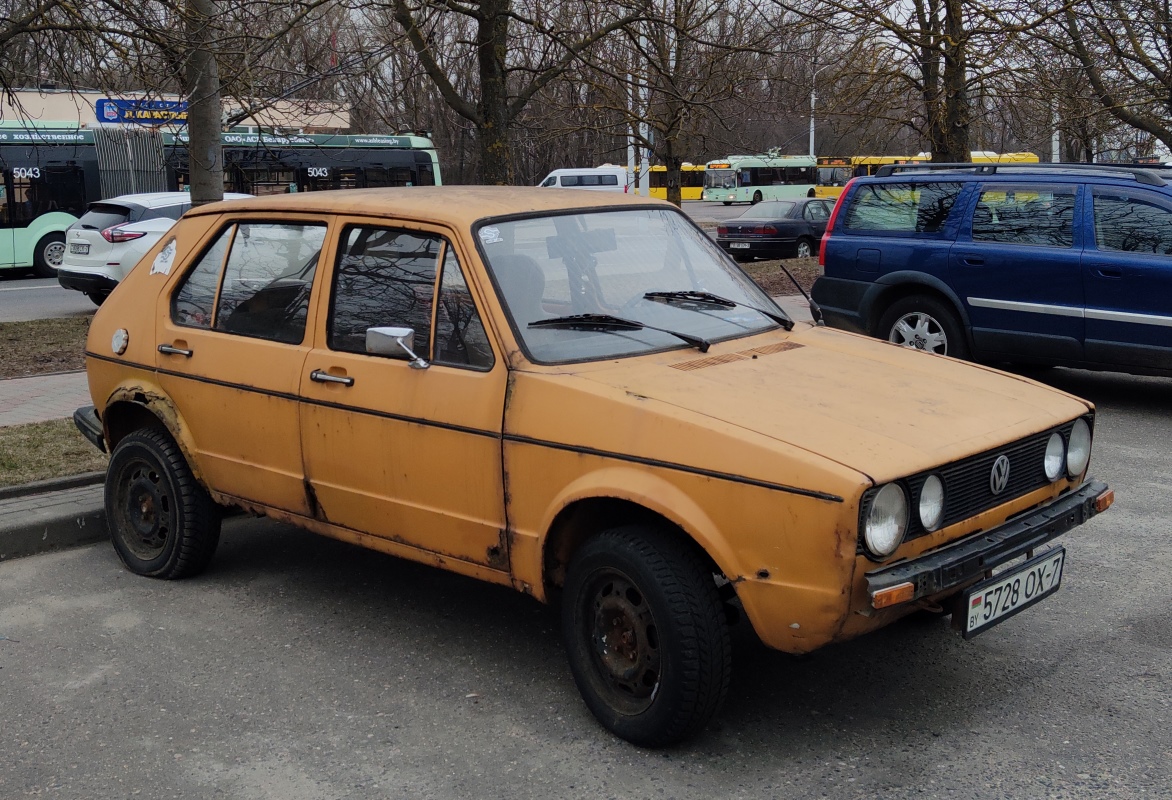 Минск, № 5728 ОХ-7 — Volkswagen Golf (Typ 17) '74-88