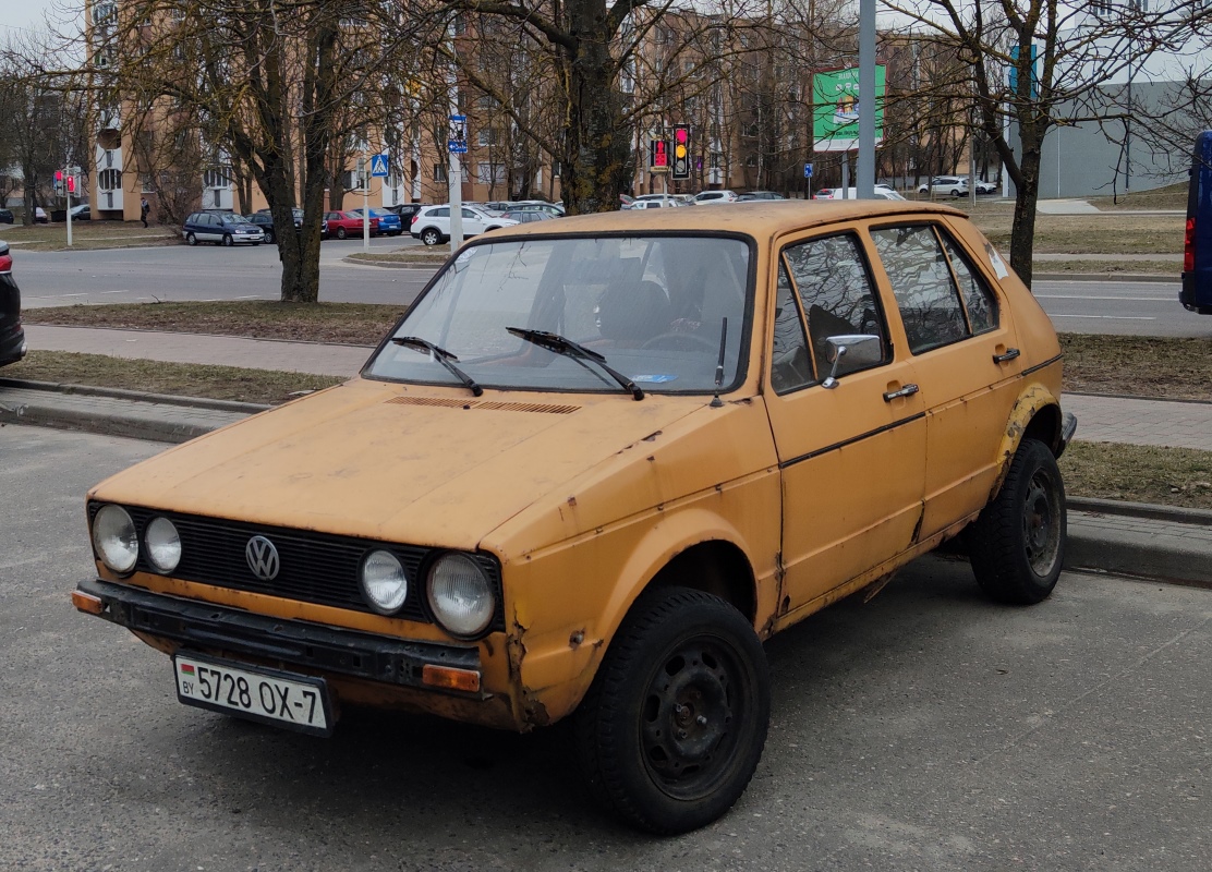 Минск, № 5728 ОХ-7 — Volkswagen Golf (Typ 17) '74-88