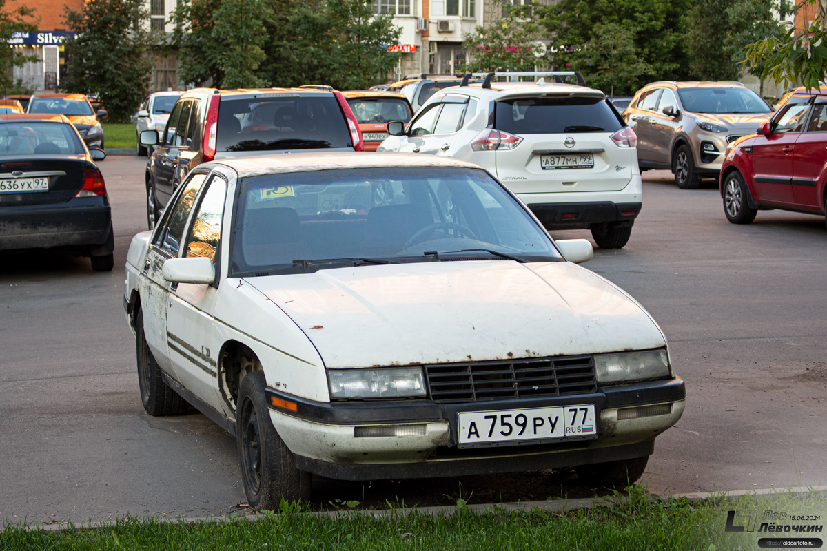 Москва, № А 759 РУ 77 — Chevrolet Corsica '87-96