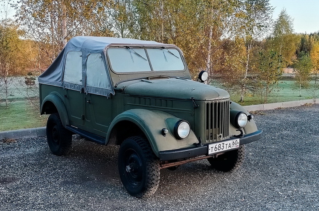 Псковская область, № Т 683 ТА 60 — ГАЗ-69А '53-73