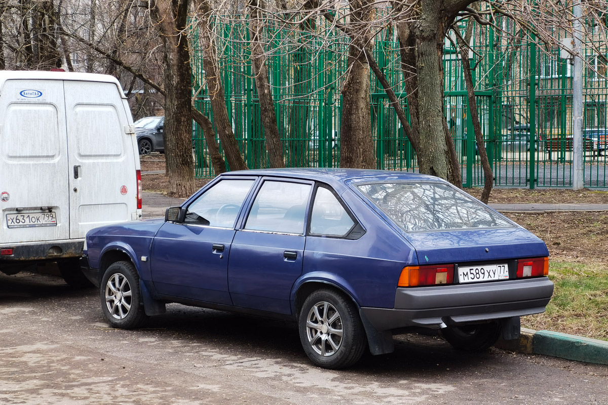 Москва, № М 589 ХУ 77 — Москвич-214145 Святогор '98-99