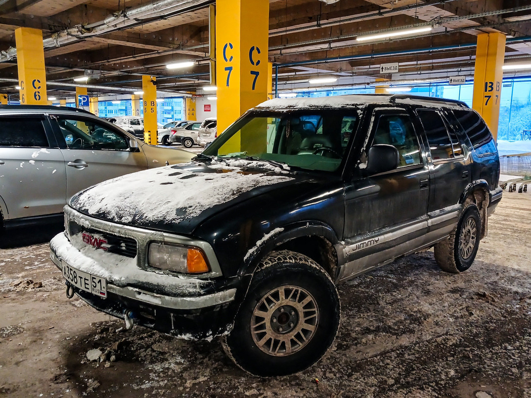 Мурманская область, № А 358 ТЕ 51 — GMC Jimmy (2G) '95-05