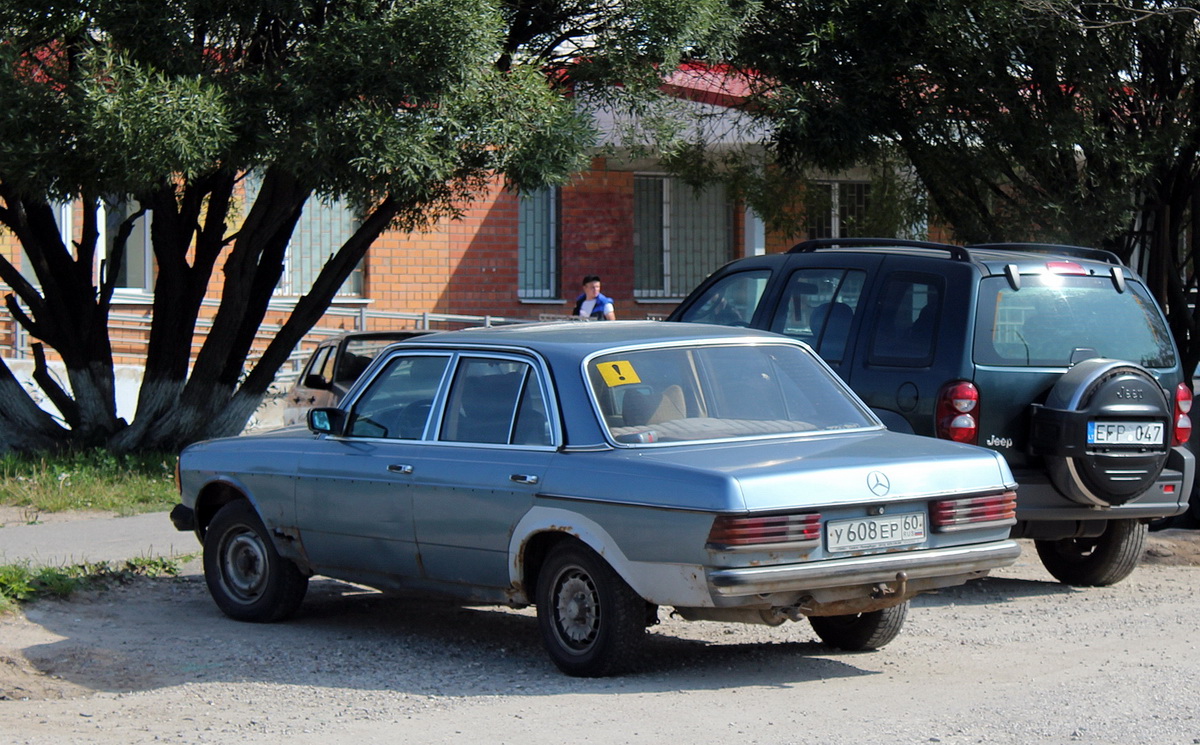 Псковская область, № У 608 ЕР 60 — Mercedes-Benz (W123) '76-86