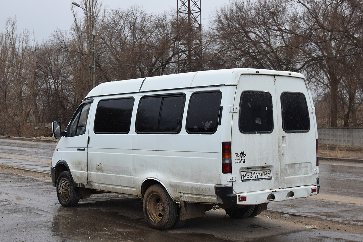 Волгоградская область, № М 531 УН 134 — ГАЗ-32214 ГАЗель '96-03