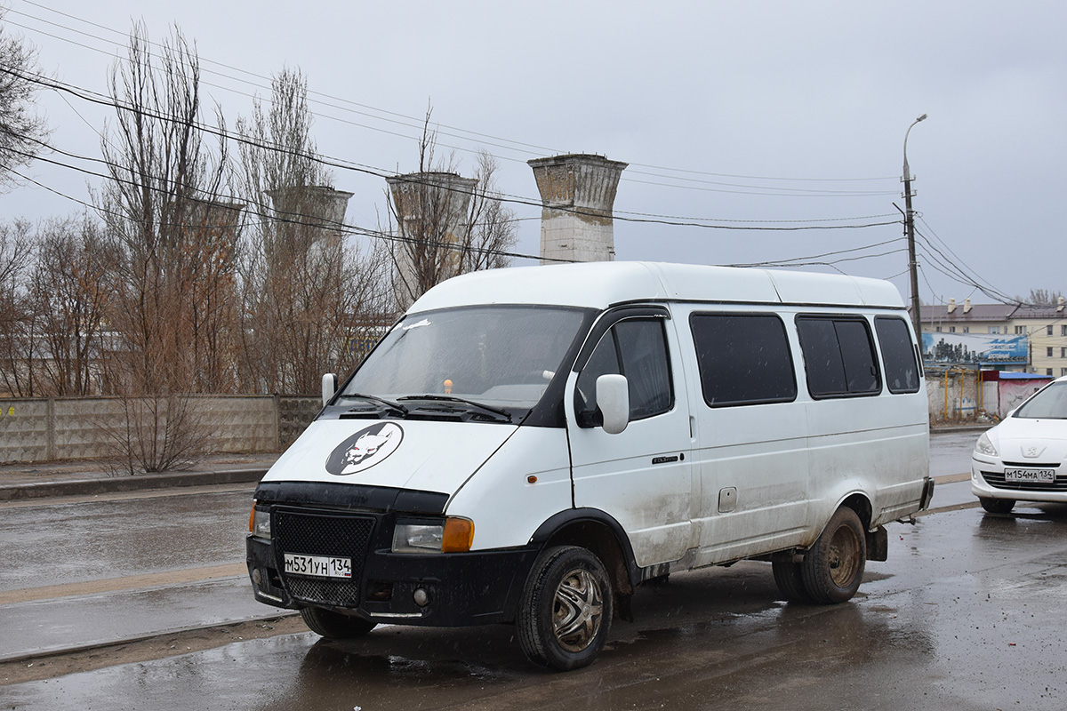 Волгоградская область, № М 531 УН 134 — ГАЗ-32214 ГАЗель '96-03