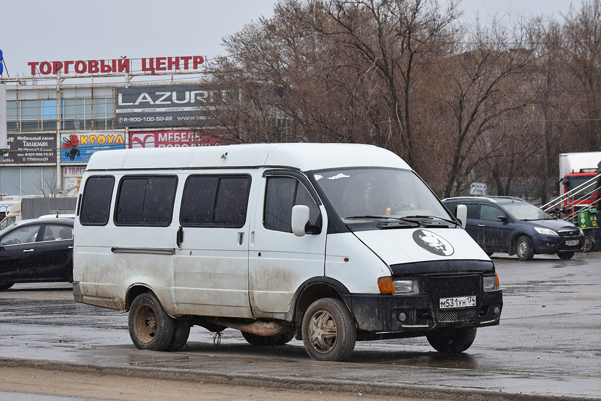 Волгоградская область, № М 531 УН 134 — ГАЗ-32214 ГАЗель '96-03