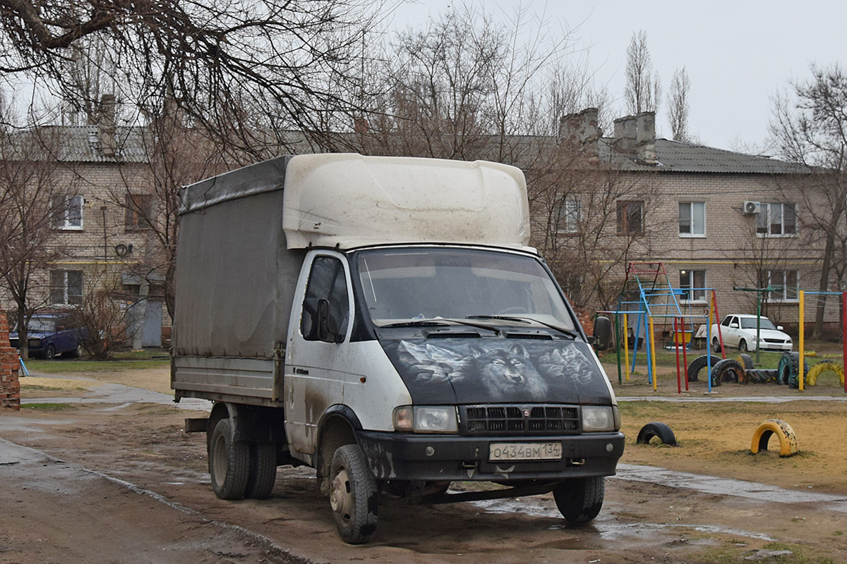 Волгоградская область, № О 434 ВМ 134 — ГАЗ-3302 ГАЗель '94-03