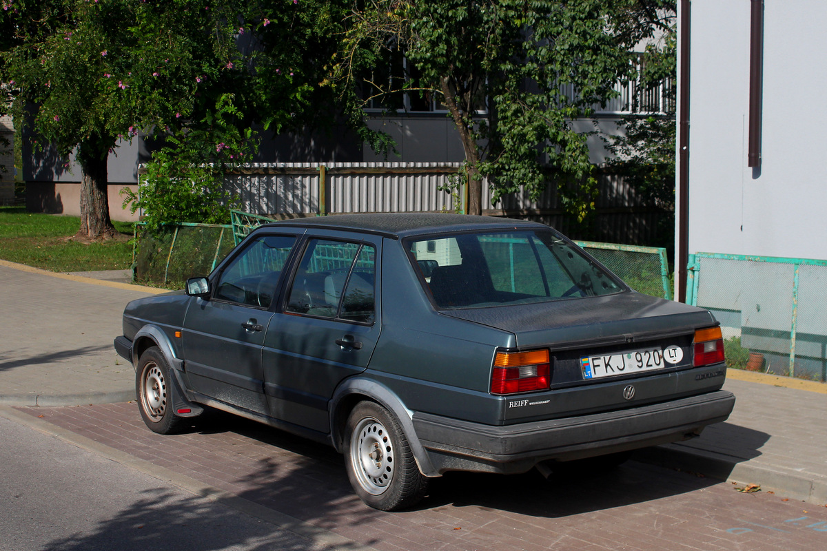 Литва, № FKJ 920 — Volkswagen Jetta Mk2 (Typ 16) '84-92