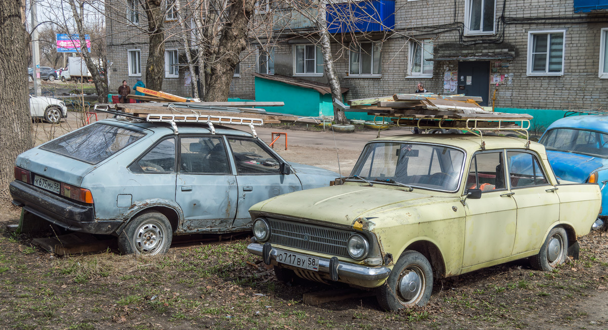Пензенская область, № О 717 ВУ 58 — Москвич-412ИЭ (Иж) '70-82