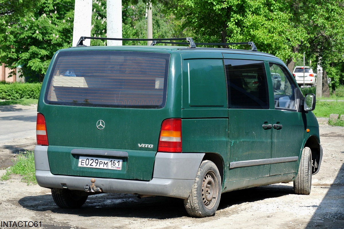 Ростовская область, № Е 029 РМ 161 — Mercedes-Benz Vito (W638) '95-03