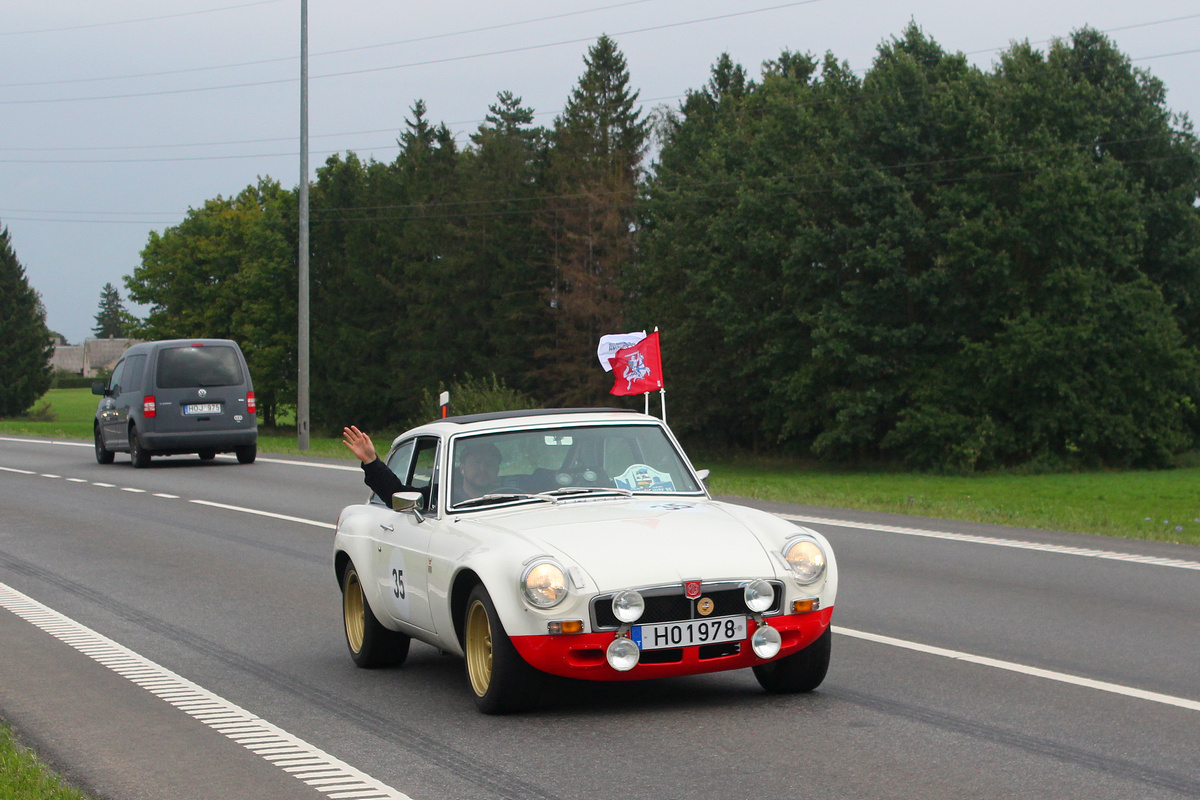 Литва, № H01978 — MG MGB GT '65-80; Литва — Baltijos kelias 35