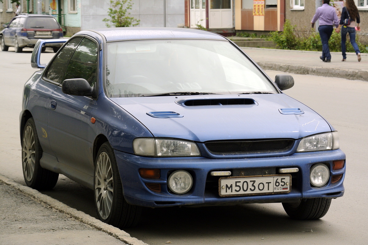 Сахалинская область, № М 503 ОТ 65 — Subaru Impreza (1G) '92-01