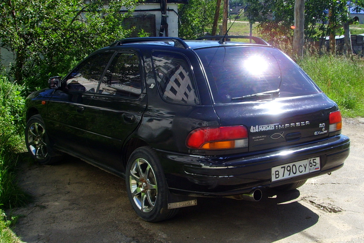 Сахалинская область, № В 790 СУ 65 — Subaru Impreza (1G) '92-01