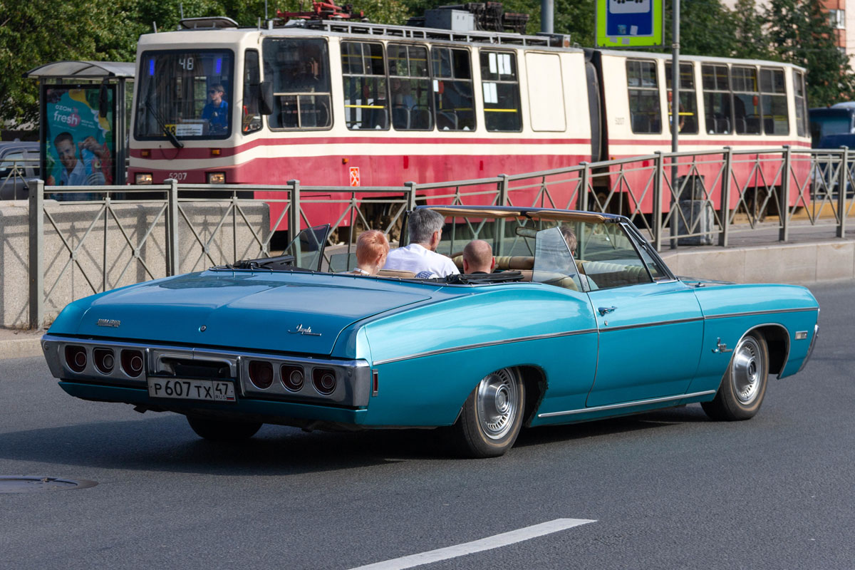 Ленинградская область, № Р 607 ТХ 47 — Chevrolet Impala (5G) '71-76