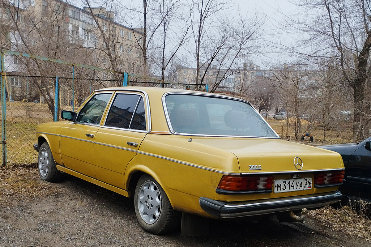 Волгоградская область, № М 314 УА 34 — Mercedes-Benz (W123) '76-86