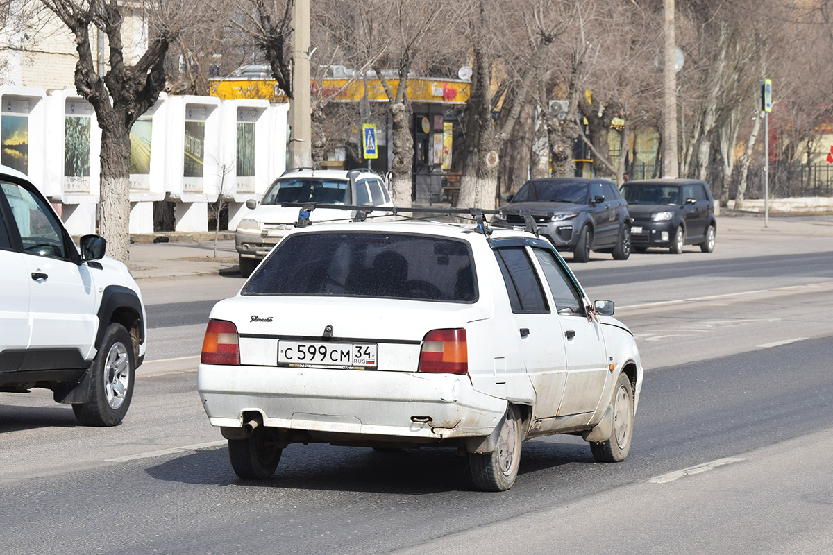 Волгоградская область, № С 599 СМ 34 — ЗАЗ-110307 Славута '99-08