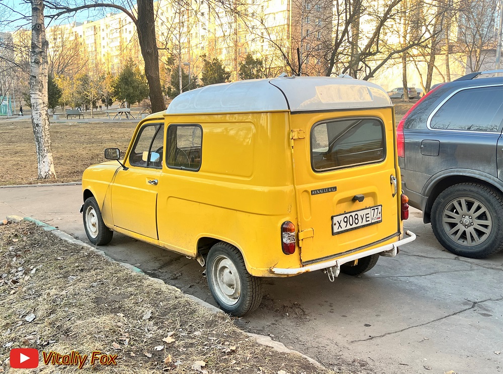 Москва, № Х 908 УЕ 77 — Renault 4 F4 '61-88