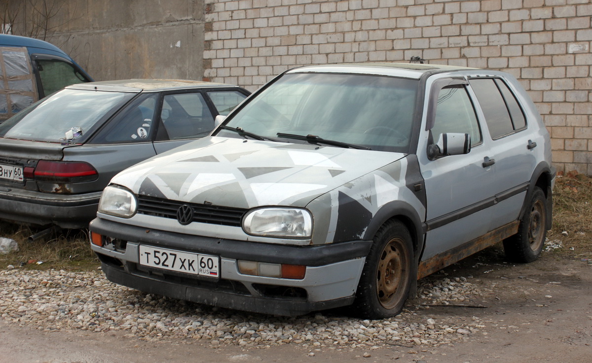Псковская область, № Т 527 ХК 60 — Volkswagen Golf III '91-98